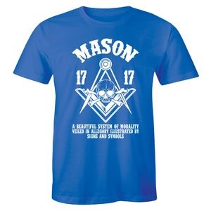 Ancient Free Accepted Mason T-Shirt Masonic 1717